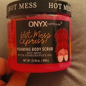 Body scrub, foaming body scrub, body scrub oil, ONYX bathhouse